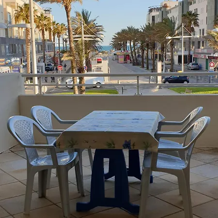 4 Voyageurs, Terrasse Vue Mer, Lejlighed Agde